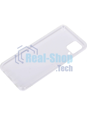 Чехол (клип-кейс) BoraSCO Silicone case для Samsung Galaxy A12/M12 прозрачный