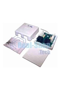 Розетка TWT (TWT-SM2-4512-WH) настенная 1 порт RJ-45 категории 5е и 1 порт RJ-12. UTP. белая