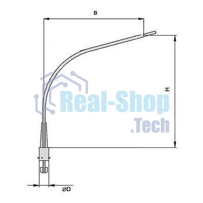 Кронштейн К1К-1.0-1.0-0.1-0.048 гор. цинк. Пересвет В00002728