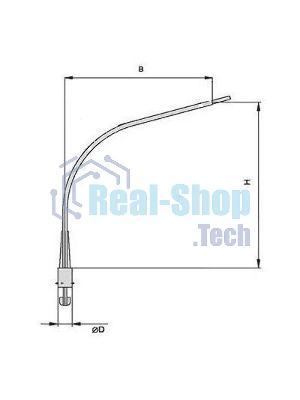 Кронштейн К1К-1.0-1.0-0.1-0.048 гор. цинк. Пересвет В00002728