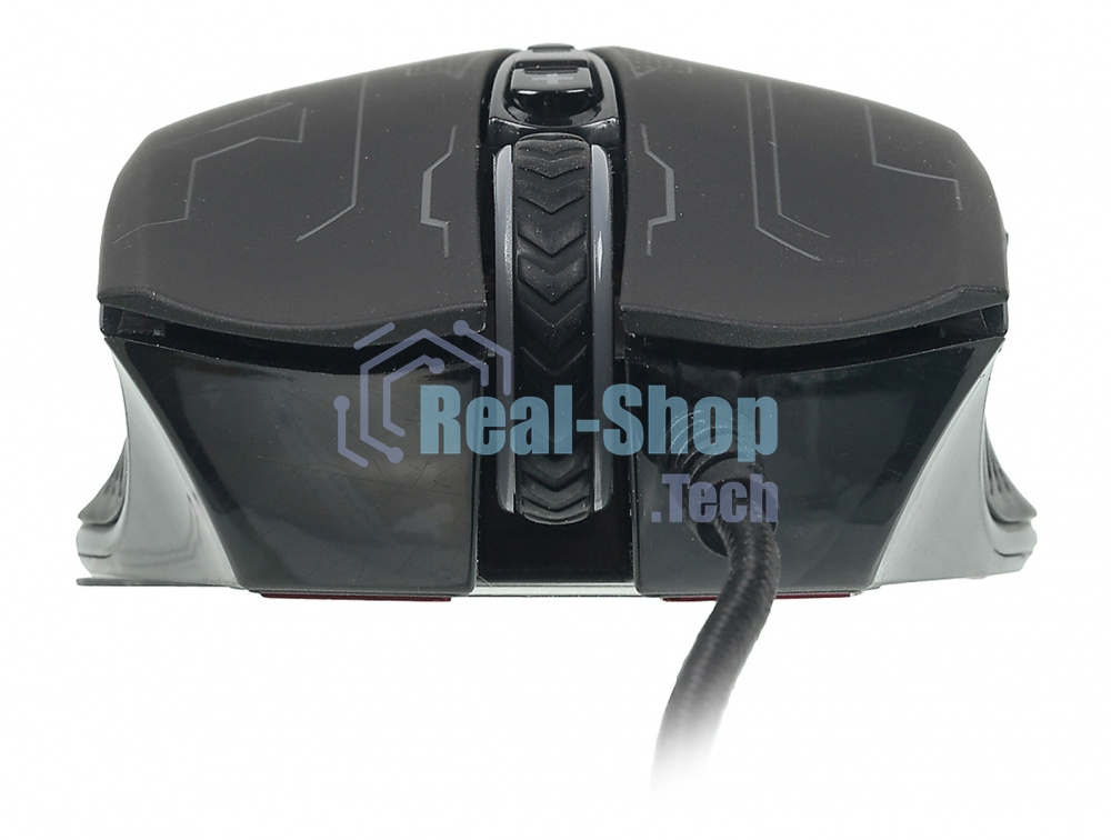 Мышь проводная A4Tech Bloody Q51 черный, 3200 dpi, USB, кнопки - 8