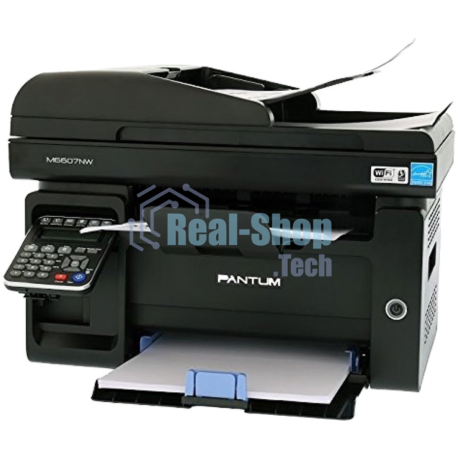 МФУ лазерное Pantum M6607NW, A4, ч/б, печ. до 22 стр/мин., скан. до 22 стр/мин., 1200x1200dpi, USB, RJ-45, Wi-Fi