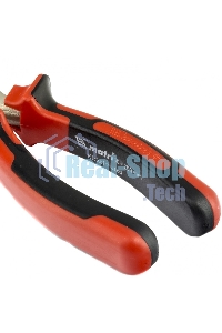 Длинногубцы Matrix NICKEL, 200 мм, прямые никелированные, двухкомпонентные рукоятки