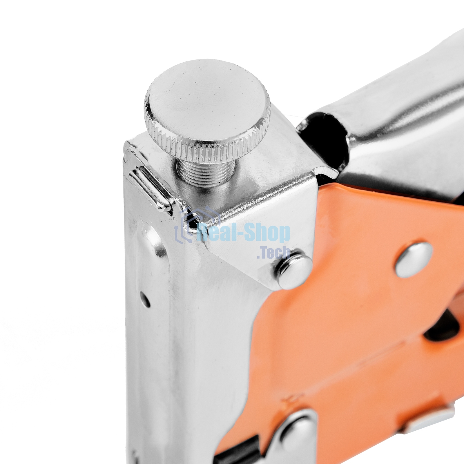 Степлер Sparta мебельный регулируемый со скобами 200шт тип скобы №53 4-14мм