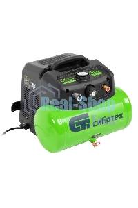 Компрессор воздушный безмаслянный Сибртех BL 1100/6 1100Вт, ресивер 6 литров, 180 л/мин