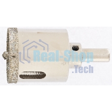 Сверло алмазное Matrix по керамограниту, 38 х 67 мм, 3-гранный хвостовик