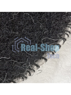 Насадка полировальная Matrix под липучку, 150 мм натуральная шерсть