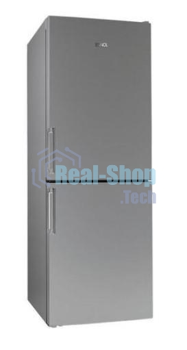 Холодильник Stinol STN 167 G серебристый двухкамерный 184/106 л морозилка снизу