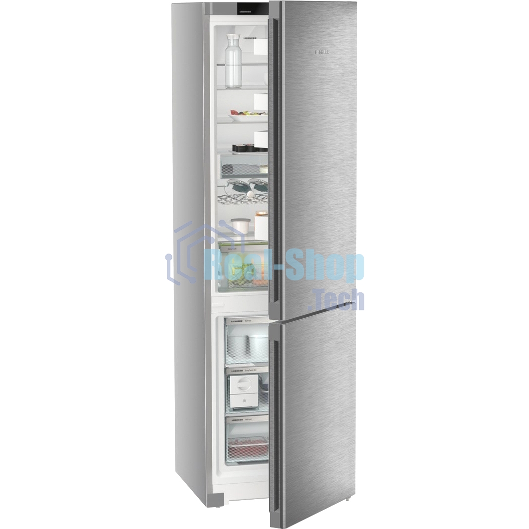 Холодильник Liebherr CNsdb 5723-22 001 нержавеющая сталь двухкамерный 266/94л морозилка снизу