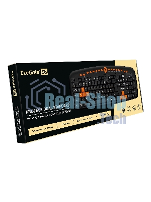 Клавиатура проводная ExeGate LY-504M (EX280435RUS), USB, черный