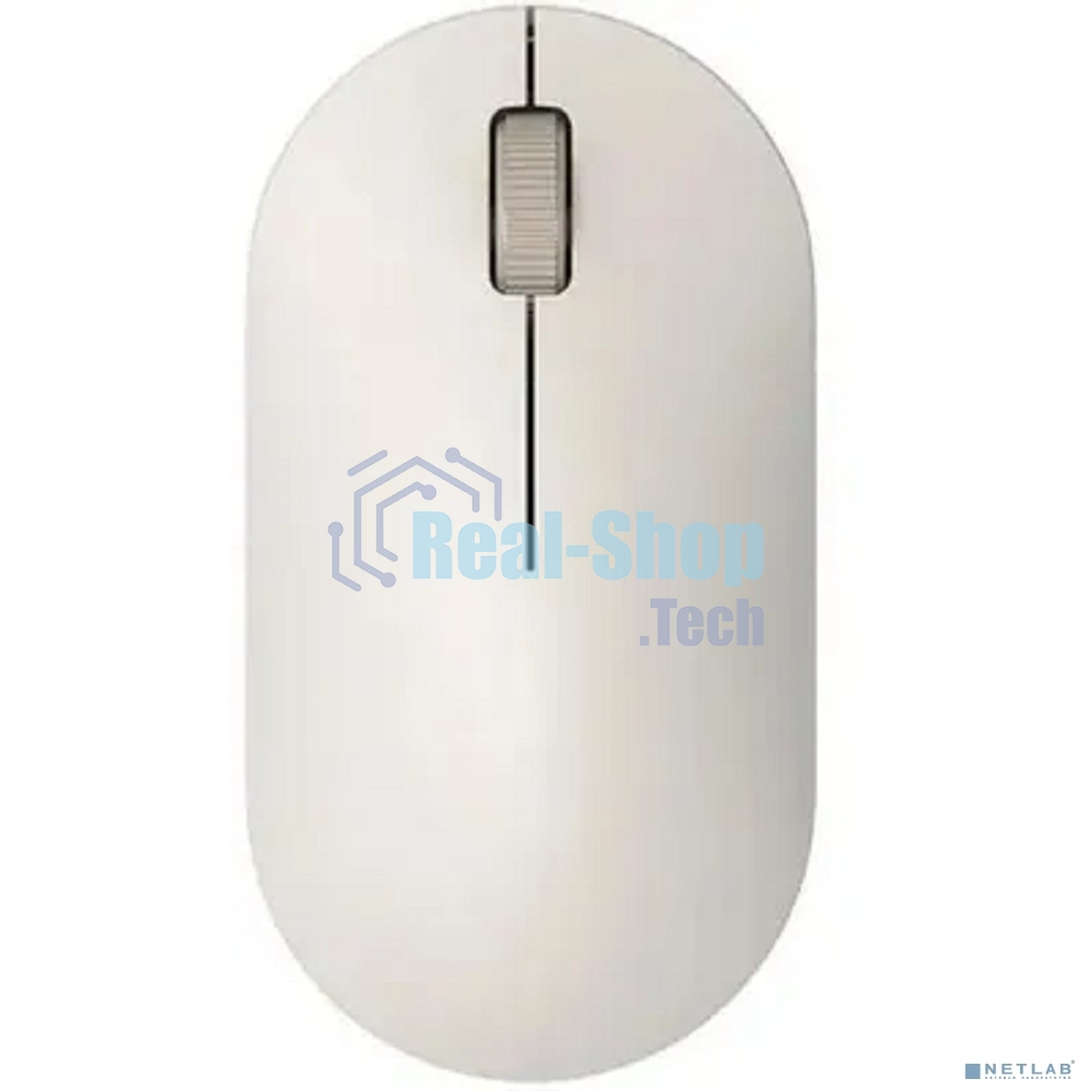 Мышь беспроводная Xiaomi Wireless Mouse Lite 2 белый, 1000 dpi, радиоканал, USB, кнопки - 3