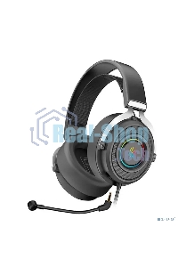 Гарнитура проводная с микрофоном A4Tech Bloody G535 черный/серебристый 2м мониторные USB оголовье (G535 (BLACK+SILVER) USB)