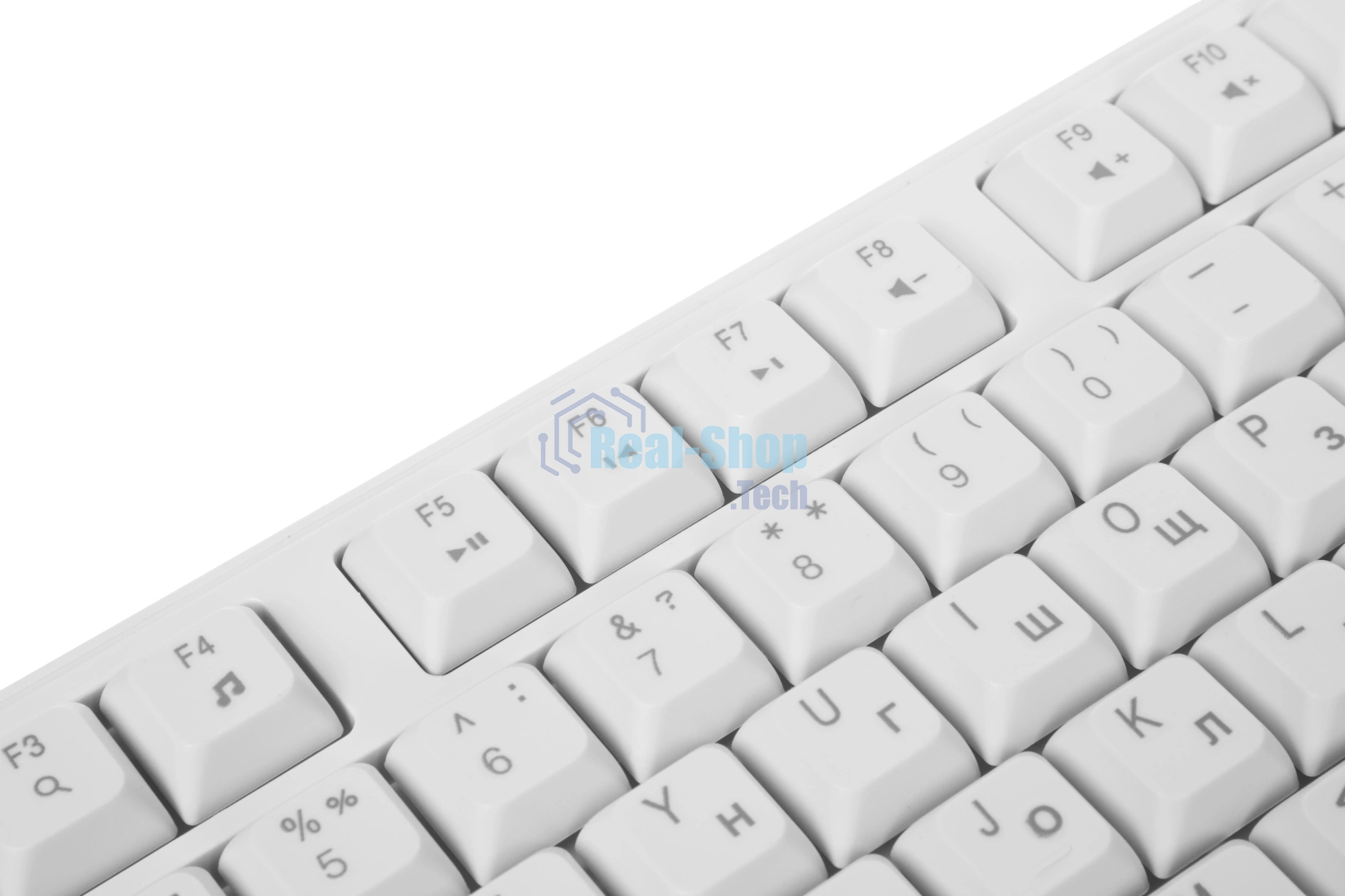 Клавиатура проводная Acer OKW301 (ZL.KBDCC.01B), USB, белый