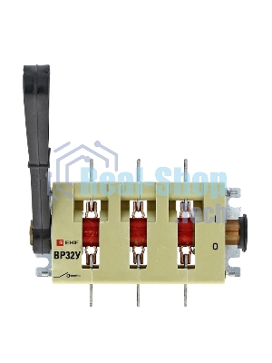 Выключатель-разъединитель ВР32У-37B31250 400А 1 напр. с дугогасит. камерами съемная лев./прав. рукоятка MAXima EKF uvr32-37b31250