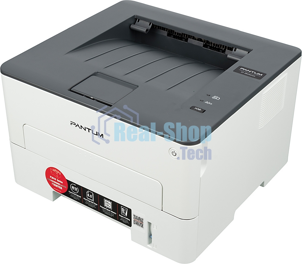 Принтер лазерный Pantum P3010D, A4, ч/б, печ. до 30 стр/мин, 1200 х 1200dpi, USB