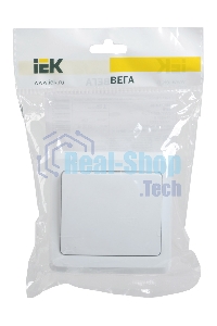 Выключатель 1-кл. СП Вега 10А IP20 ВС10-1-0-ВБ белый ИЭК EVV10-K01-10-DM