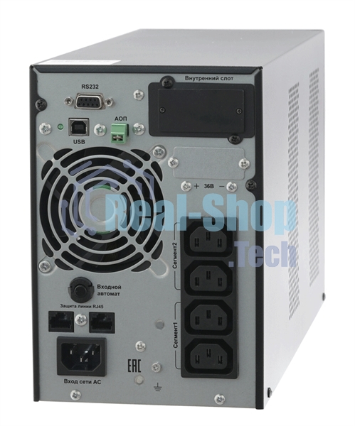 Источник бесперебойного питания двойного преобразования Связь инжиниринг, 1000ВА/1000Вт, напольный, 4xC13, SNMP слот, 2 года гарантия, (АПСМ.435241.020-01)