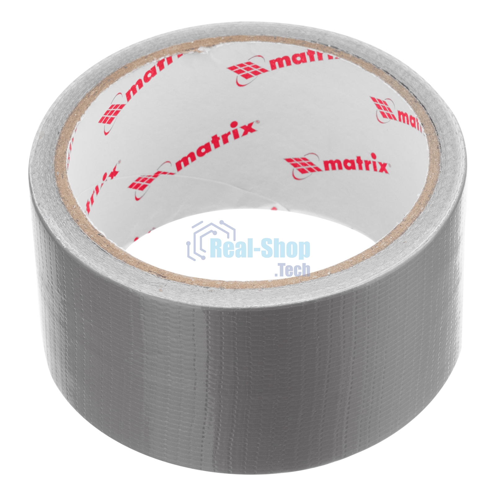Лента клейкая Matrix армированная, влагостойкая, 48 мм х 10 м, серебристая