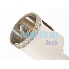 Сверло алмазное Matrix по керамограниту, 38 х 67 мм, 3-гранный хвостовик