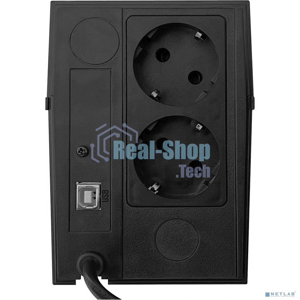 Источник бесперебойного питания Powercom Raptor RPT-600AP SE 360Вт 600ВА черный