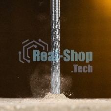 Бур по бетону Denzel цельная крестовая пластина, 10x165 мм, SDS PLUS