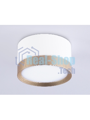 Светильник Ambrella light TN52355 WH/GD белый/золото GX53 max 12W D82*50