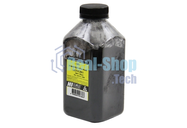 Тонер Hi-Black Универсальный для Oki С831/C861, Bk, 220 г, банка