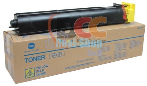 Тонер-картридж Konica-Minolta bizhub C654/754/Pro C754 желтый TN-711Y