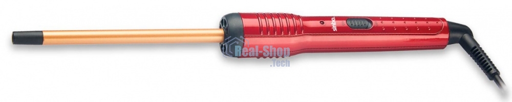 Щипцы Sinbo SHD 7077 30Вт макс.темп.:200С покрытие:керамическое красный/золотистый