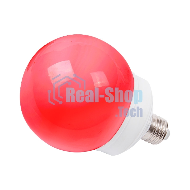 Лампа шар Neon-night e27 12 LED Ø100мм красная