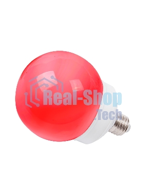 Лампа шар Neon-night e27 12 LED Ø100мм красная