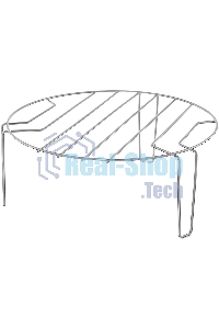 Микроволновая печь Hyundai HYM-M2062 черный, 23 л, 800 Вт, переключатели - поворотный механизм/кнопки