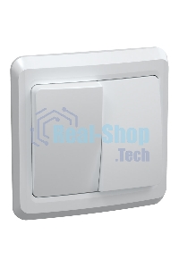 Выключатель 2-кл. СП Вега 10А IP20 ВС10-2-0-ВБ белый ИЭК EVV20-K01-10-DM