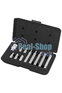 Набор бит SPLINE, шестигранный хвостовик 1 1/2'', CrV, 10 мм, 11 пред. Stels