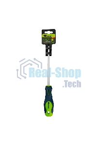 Отвертка Сибртех, PH2 х 150 мм, CrV, 2-х компонентная рукоятка