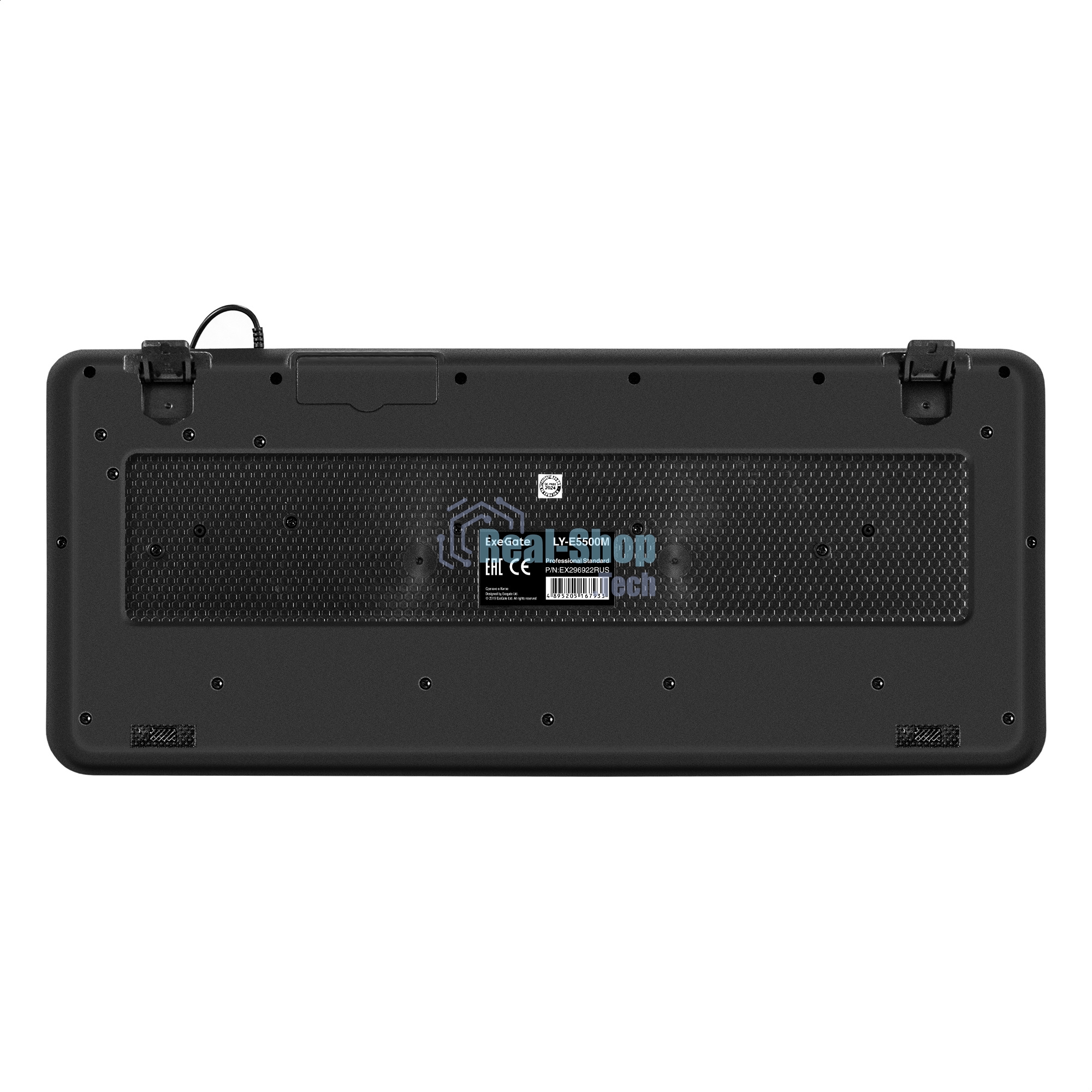 Клавиатура проводная ExeGate Professional Standard LY-E5500M, USB, черный