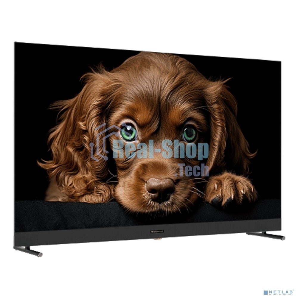 Телевизор Topdevice 50'' TDTV50DQ08U черный VA-QLED UHD 60Hz Smart 2/16Gb