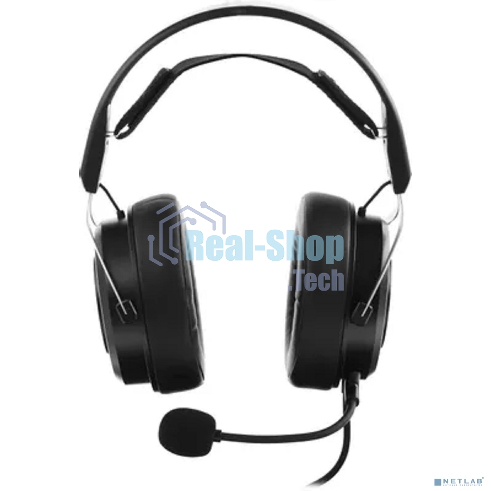 Гарнитура проводная с микрофоном A4Tech Bloody G535 черный/серебристый 2м мониторные USB оголовье (G535 (BLACK+SILVER) USB)