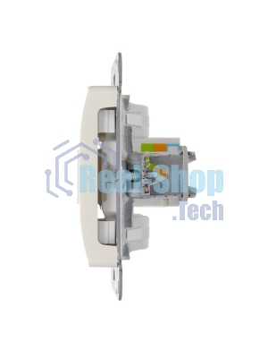 Systeme Electric Glossa Беж Розетка телефонная RJ11