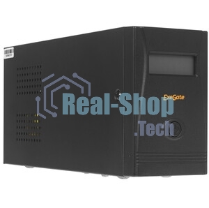 Источник бесперебойного питания ExeGate Smart LB-650.LCD.AVR.4C13 / 650 ВА / 390 Вт / 4 x IEC 320 C13