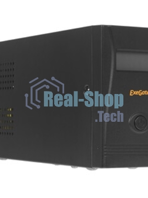 Источник бесперебойного питания ExeGate Smart LB-650.LCD.AVR.4C13 / 650 ВА / 390 Вт / 4 x IEC 320 C13