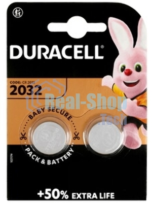 Батарея Duracell DL2032 CR2032 (5шт)