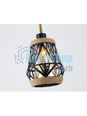 Светильник Ambrella light TR8521 BK/SB черный/бронза E27 max 60W D170*1000