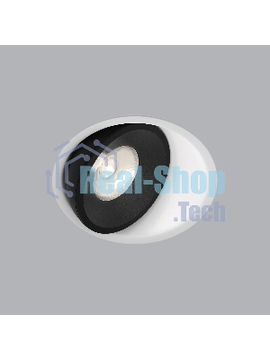 Встраиваемый светодиодный светильник 25083/LED 6W 4200K белый/чёрный