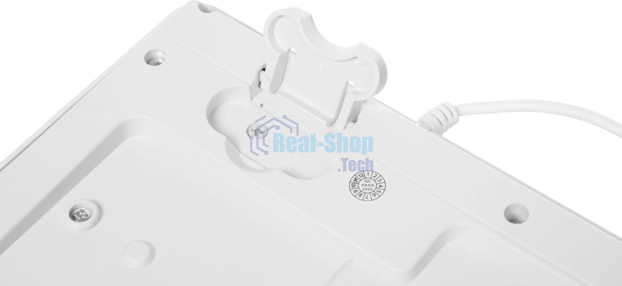 Клавиатура проводная Acer OKW301 (ZL.KBDCC.01B), USB, белый