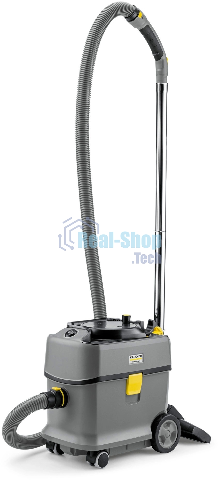 Пылесос Karcher T 15/1 серый/черный, 585 Вт, уборка сухая, пылесборник мешок/контейнер 15 л