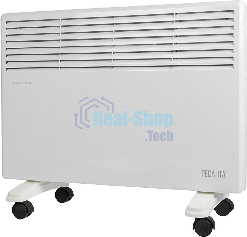 Конвектор Ресанта ОК-1600 белый, 1600 Вт, 20 м2, термостат