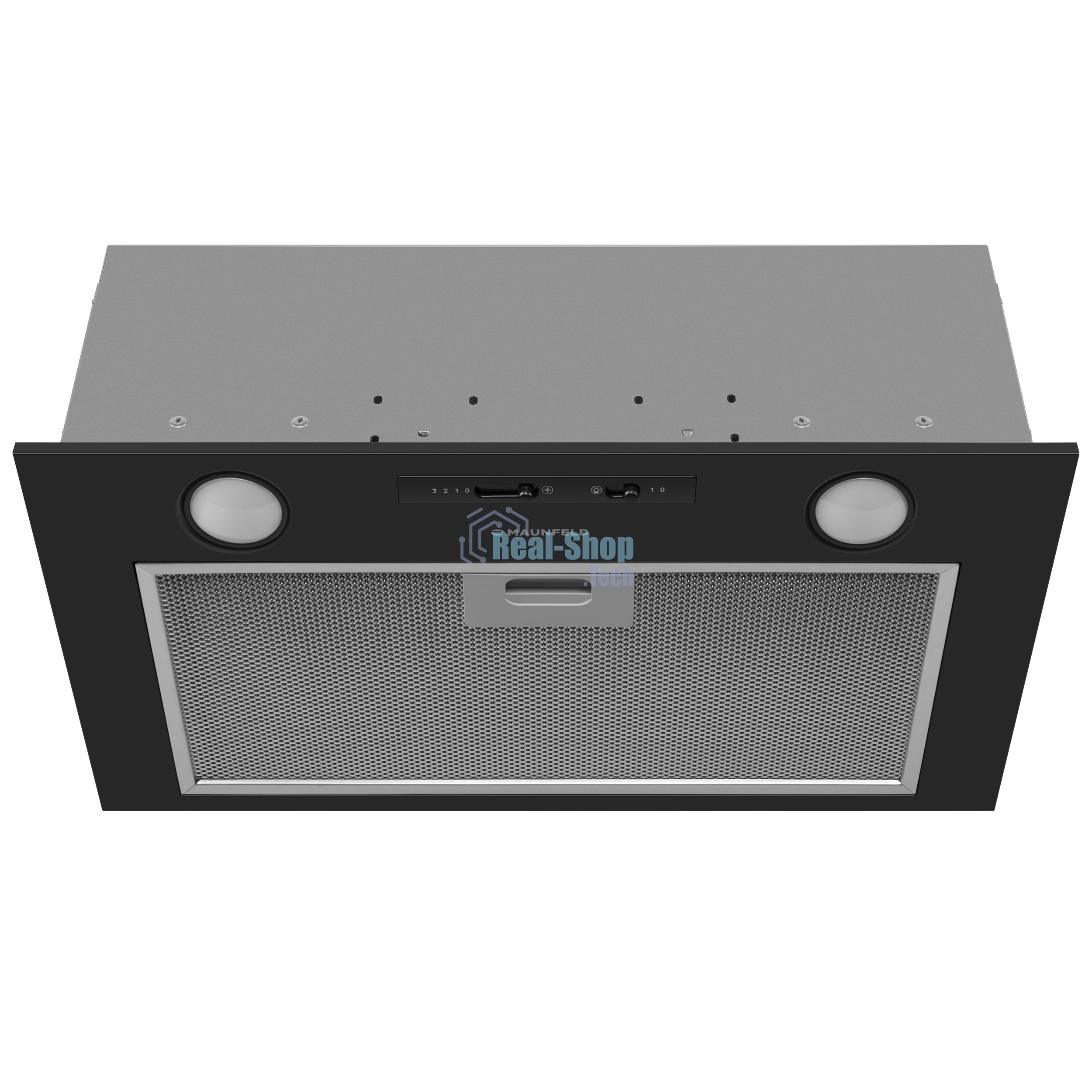 Вытяжка полновстраиваемая Maunfeld Crosby Light 5028, черный, 50 см, 850 куб. м/ч, 55 дБ