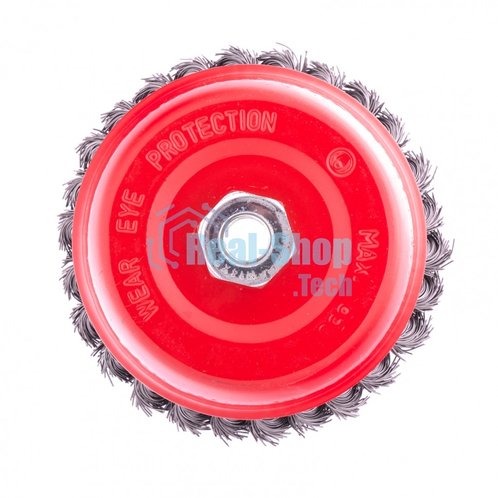 Щетка Matrix для УШМ, 125 мм, М14, 