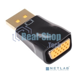 Переходник DisplayPort - VGA Cablexpert A-DPM-VGAF-01, 20M/15F, пакет
